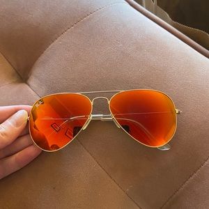 Mirrored Ray Ban Aviators